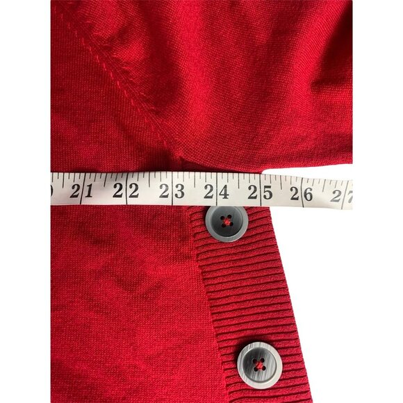 Christina Women's Red Sweater - Picture 4 of 5